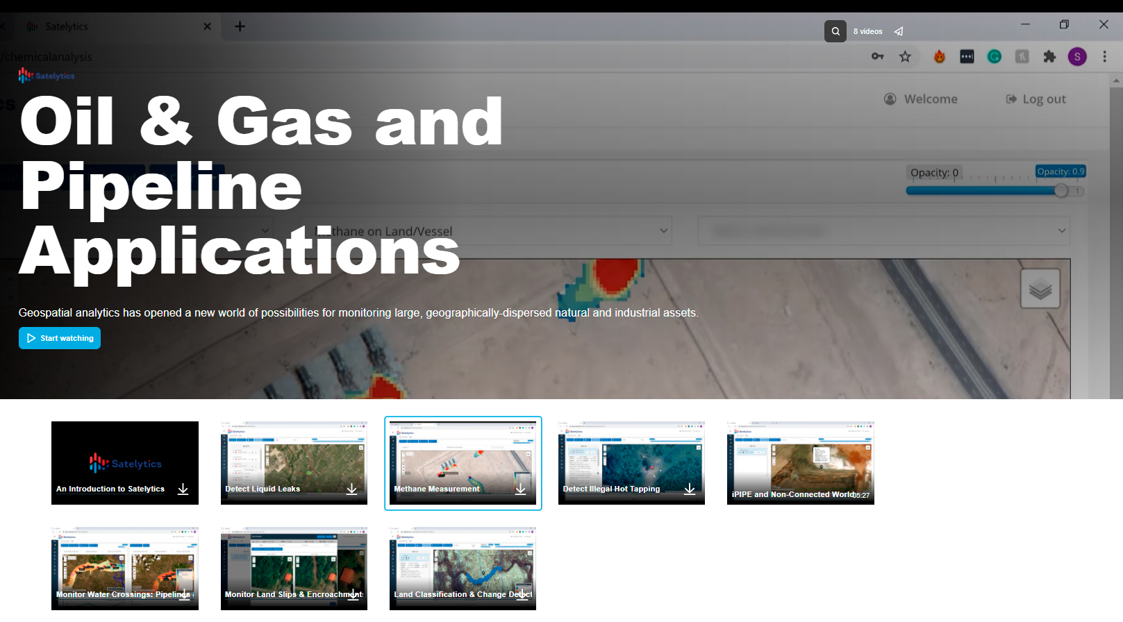 Oil and Gas and Pipeline applications popup image